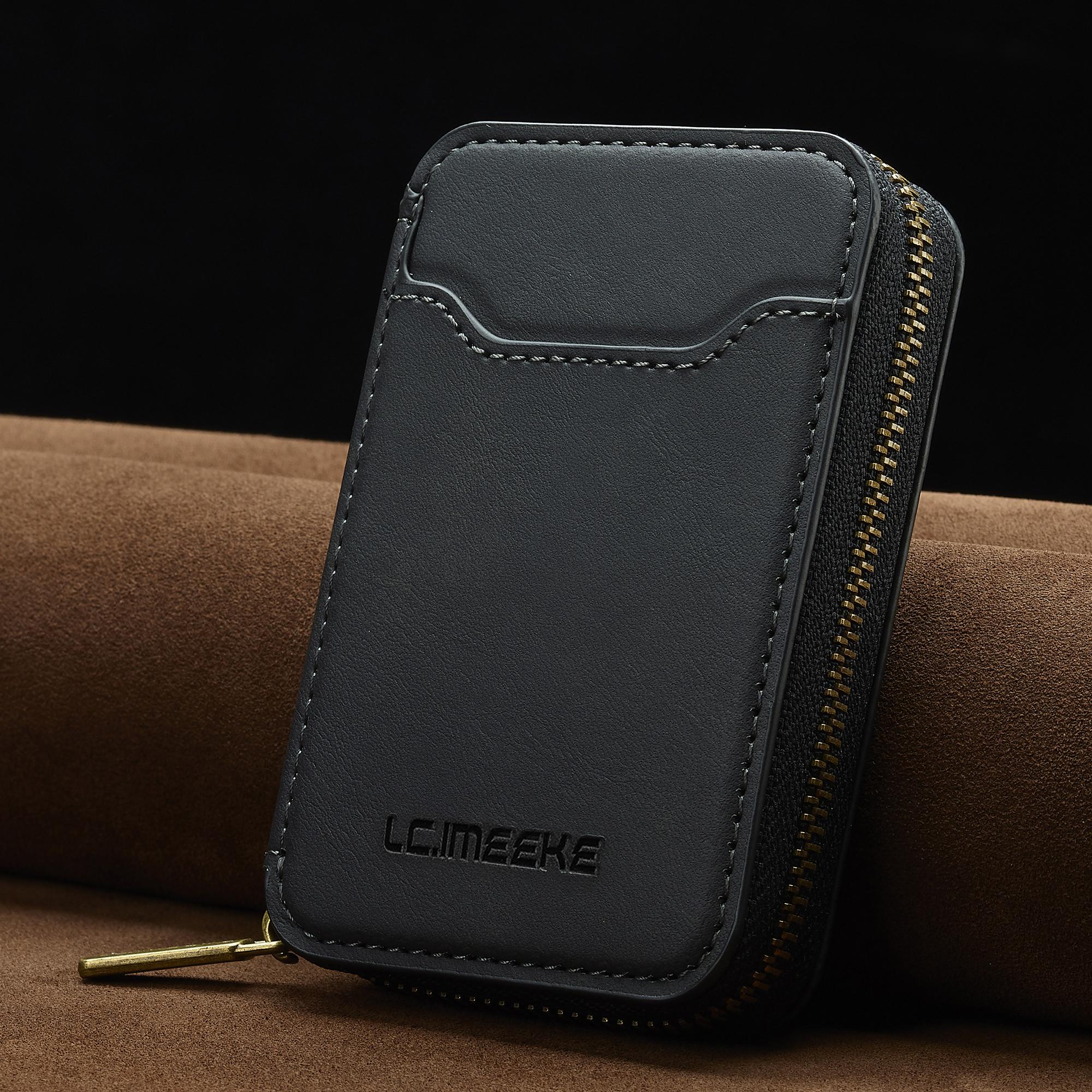 Magnetic Attraction Zipper Leather Card Slot Wallet for iPhone 17 Samsung Galaxy Google Xiaomi Phone MagSafe Magnetic Phone Bag чорний
Magnetic Attraction Zipper Leather Card Slot Wallet for iPhone 17 Samsung Galaxy Google Xiaomi Phone MagSafe Magnetic Phone Bag чорний