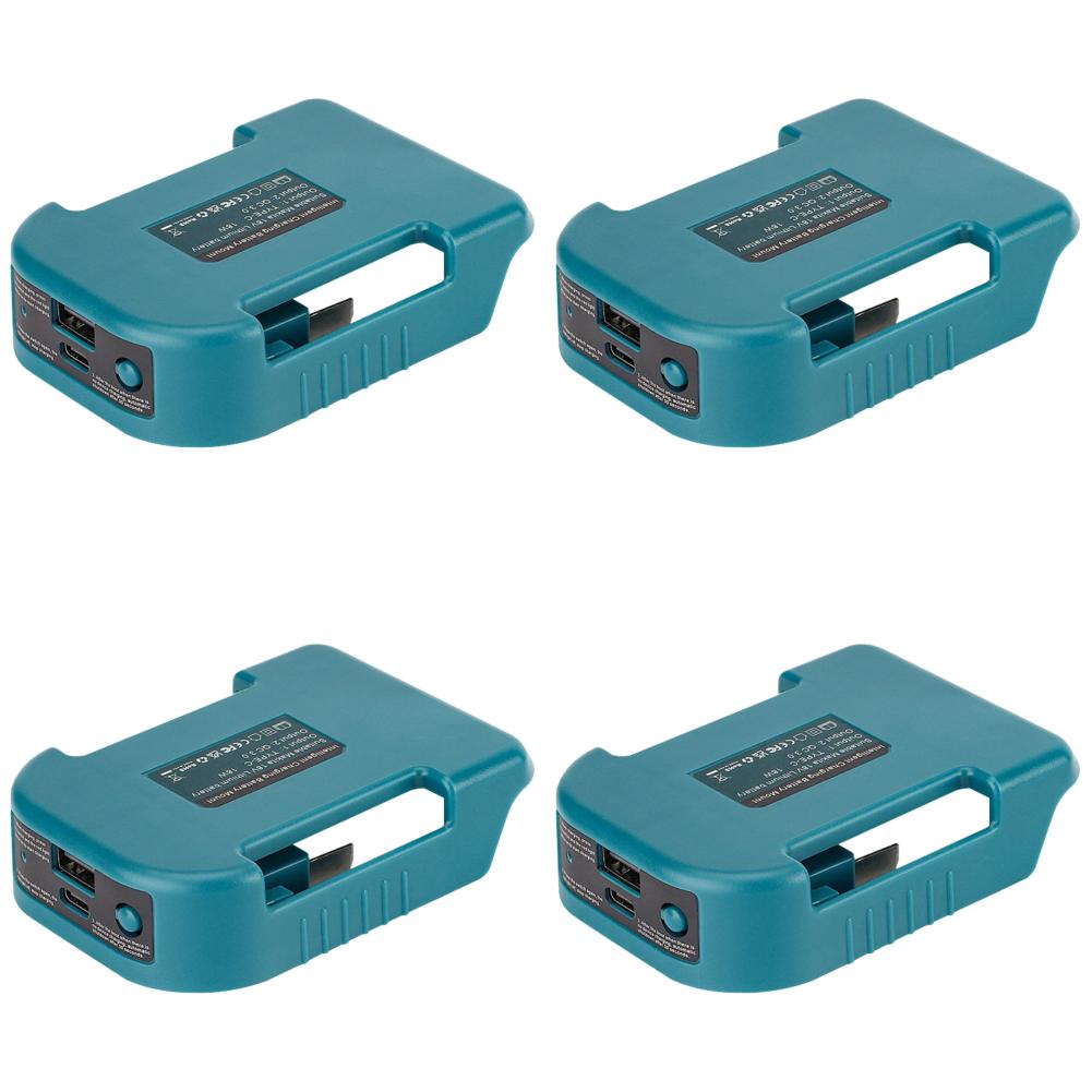 Сменная база зарядного устройства TYPE-C+USB для литий-ионного аккумулятора Makita 18 В (синий)
Сменная база зарядного устройства TYPE-C+USB для литий-ионного аккумулятора Makita 18 В (синий)