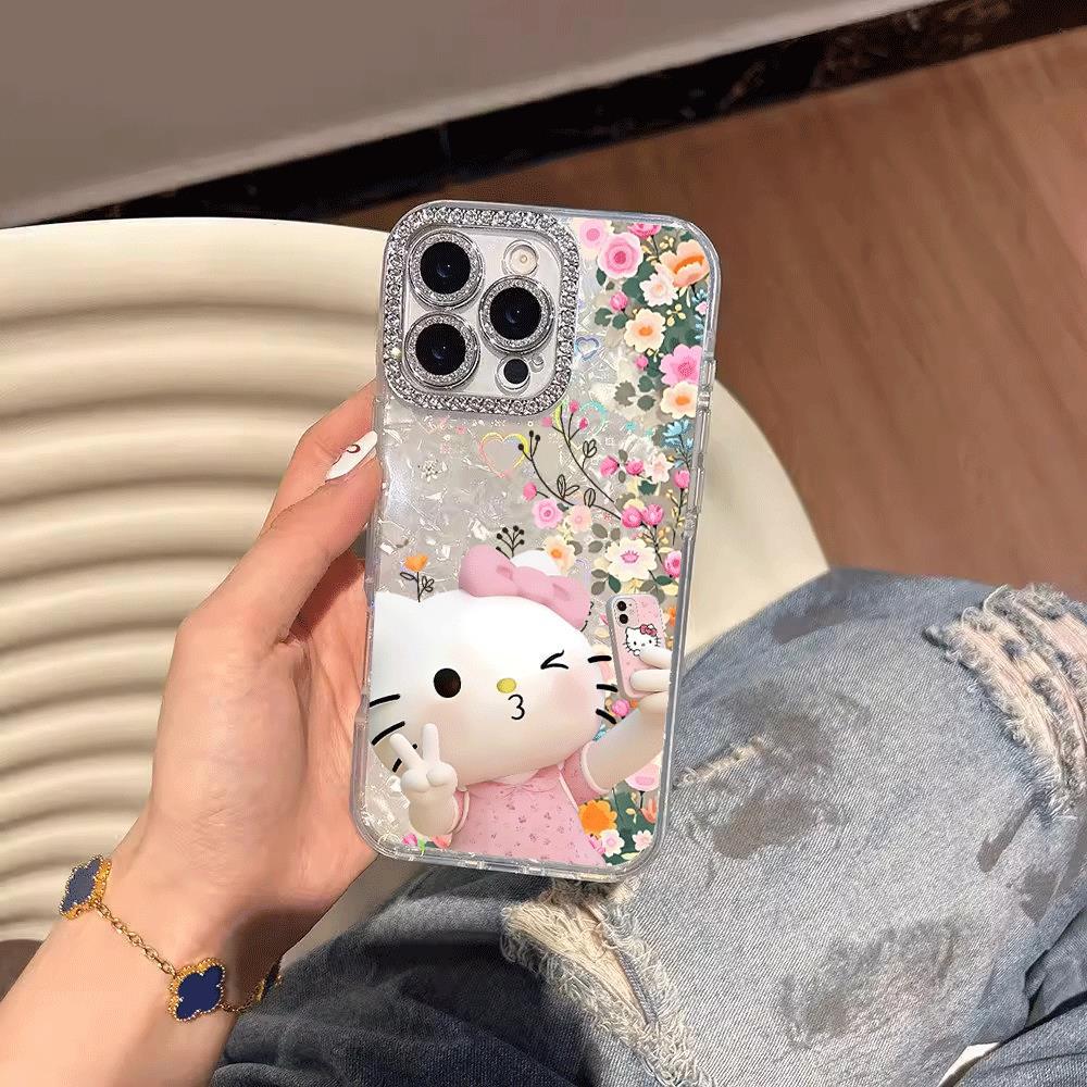 Heart-shaped Kitty Cat Selfie in Flower Bush iPhone 17 Pro Max Case for Apple 15 iPhone 15 Pro
Heart-shaped Kitty Cat Selfie in Flower Bush iPhone 17 Pro Max Case for Apple 15 iPhone 15 Pro