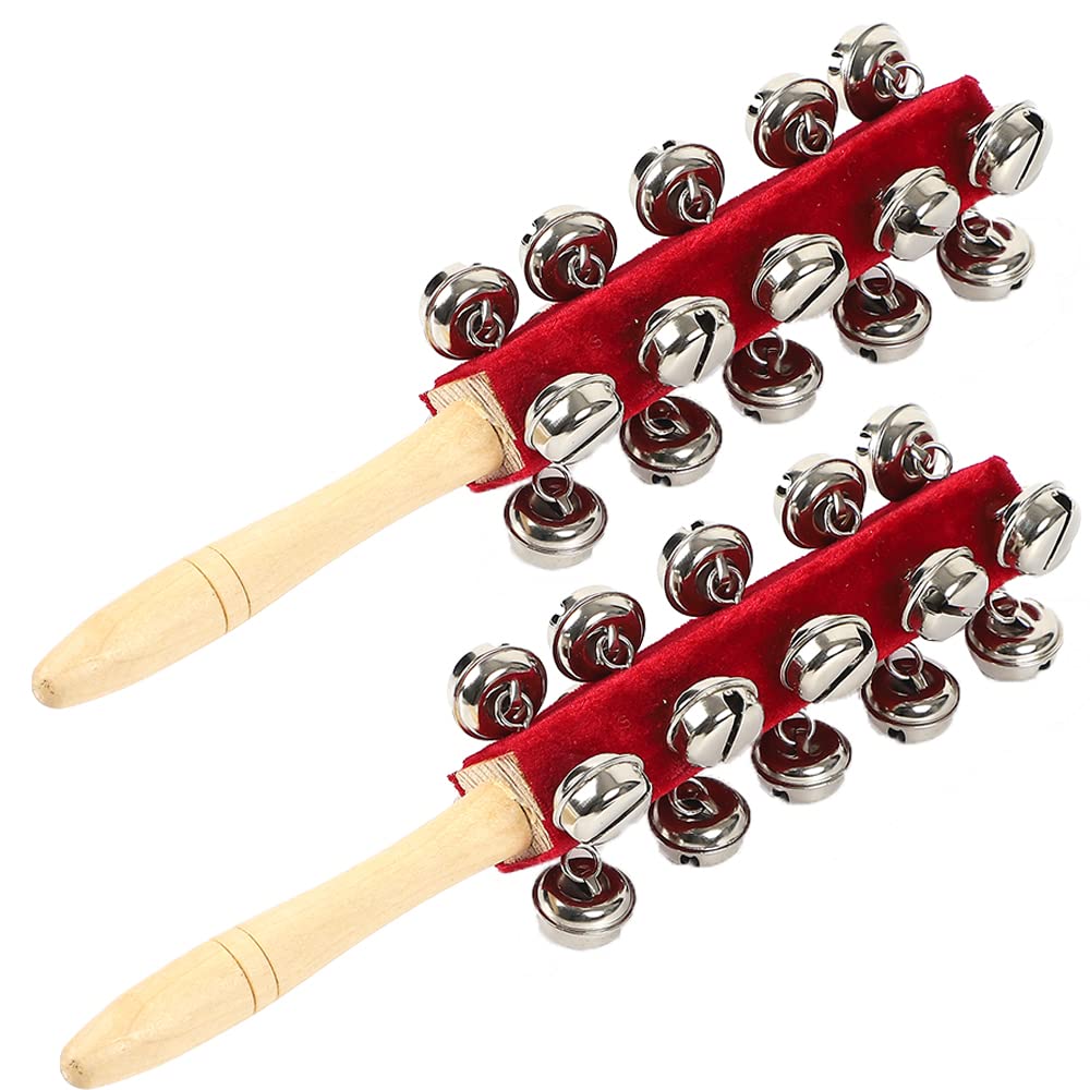 AllBright Sleigh Bell Jingle Bell Set of 2 Percussion Bell Musical Instrument Percussion Instrument Performance 13 Bells (21 колокол)
AllBright Sleigh Bell Jingle Bell Set of 2 Percussion Bell Musical Instrument Percussion Instrument Performance 13 Bells (21 колокол)