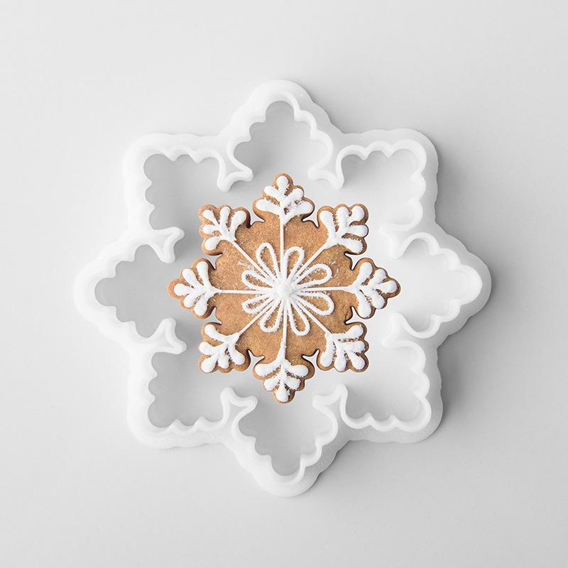 Snowflake Series Cookie Molds Christmas Frosting Cookies Flipping Sugar Cakes Bakeware Baking DIY Kitchen Tools
Snowflake Series Cookie Molds Christmas Frosting Cookies Flipping Sugar Cakes Bakeware Baking DIY Kitchen Tools