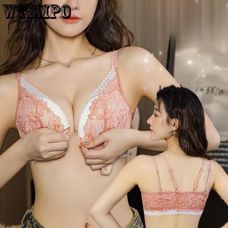 Front Button Bra Women s Beautiful Back Bra Women s Gathering Bra Thin Shoulder Strap Bra Lace Bra Summer Bra 40/90B чорний
Front Button Bra Women s Beautiful Back Bra Women s Gathering Bra Thin Shoulder Strap Bra Lace Bra Summer Bra 40/90B чорний