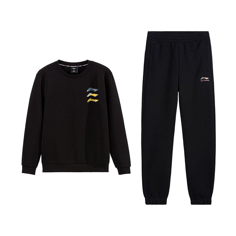 Li-Ning Comfortable Simple Classic Crew Neck Sweatshirt Colorful Embroidered Logo Cuffed Sweatpants Casual Sports Suit AWDVJ48-1+AKLVD12-1 2XL
Li-Ning Comfortable Simple Classic Crew Neck Sweatshirt Colorful Embroidered Logo Cuffed Sweatpants Casual Sports Suit AWDVJ48-1+AKLVD12-1 2XL