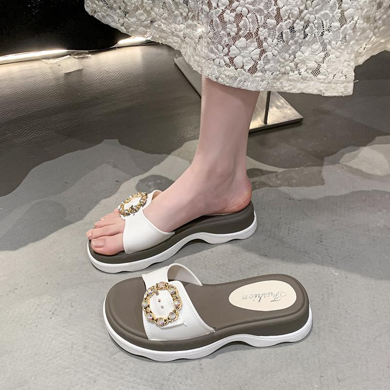 Мода 2025 Женские полусапожки на толстой подошве, повседневные шлепанцы, летние шлепанцы на платформе с открытым носком, уличная удобная обувь 36 белый
Мода 2025 Женские полусапожки на толстой подошве, повседневные шлепанцы, летние шлепанцы на платформе с открытым носком, уличная удобная обувь 36 белый