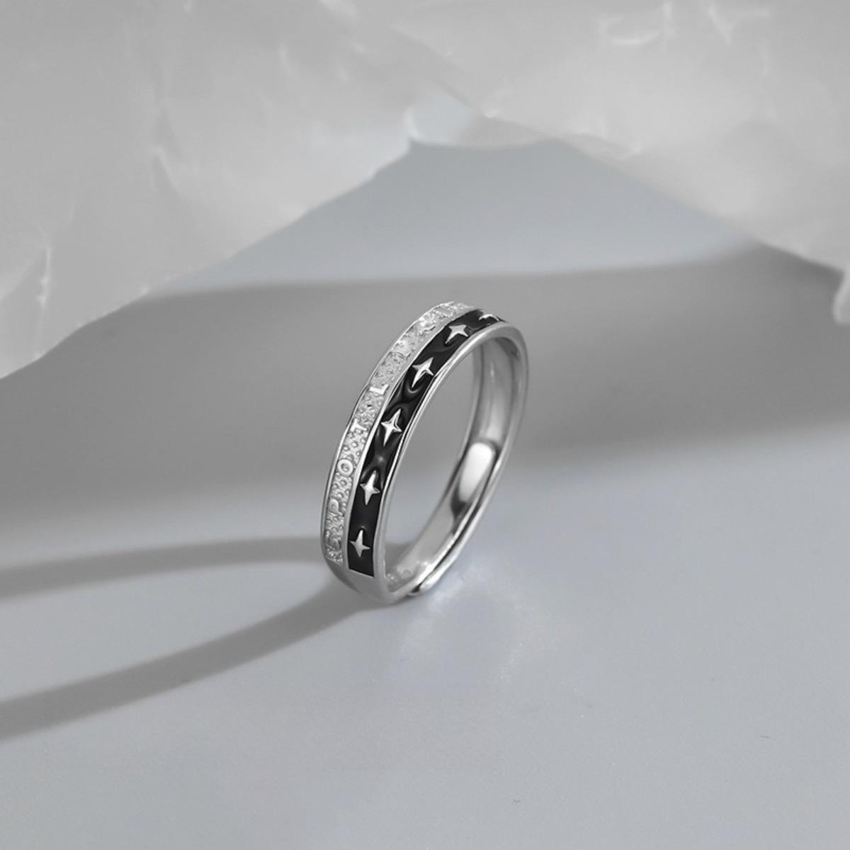 Adjustable Starlight Ring, Stainless Steel Punk Jewelry for Men, Comfort Fit Daily Wear Gift Idea Adjustable срібний
Adjustable Starlight Ring, Stainless Steel Punk Jewelry for Men, Comfort Fit Daily Wear Gift Idea Adjustable срібний