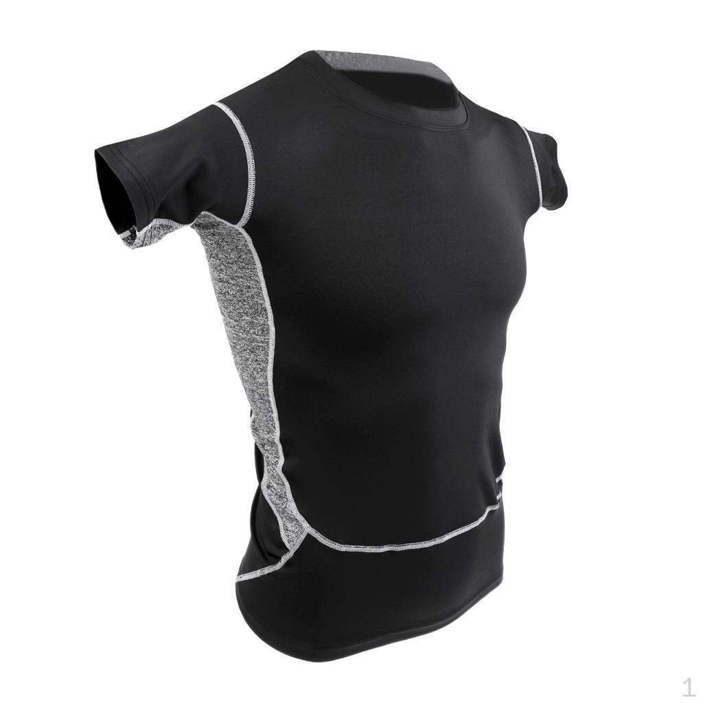 Men Compression Baselayer Short Sleeve Black(M,L,XL,XXL) XL
Men Compression Baselayer Short Sleeve Black(M,L,XL,XXL) XL