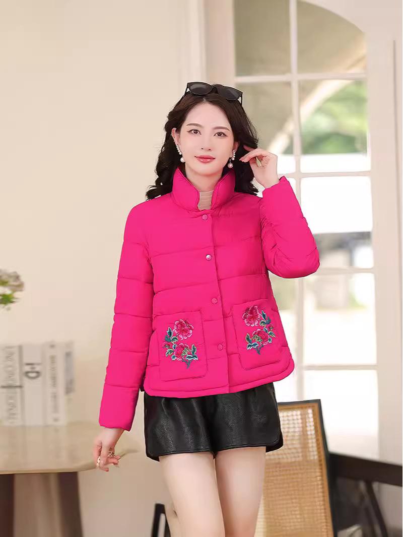 Женская ретро-вышитая хлопковая куртка с подкладкой - этнический стиль, осенне-зимняя одежда для бабушки XL (suggested 135-150 jin) розовый
Женская ретро-вышитая хлопковая куртка с подкладкой - этнический стиль, осенне-зимняя одежда для бабушки XL (suggested 135-150 jin) розовый