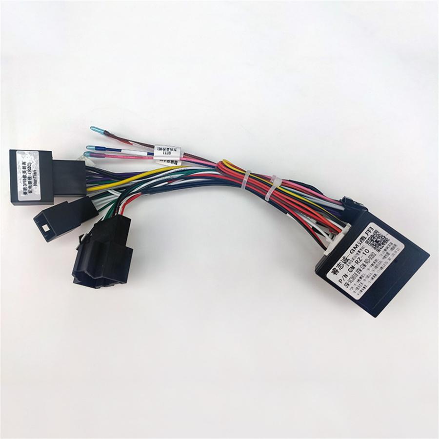 Wiring for a car radio with a 16-pin connector and can bus for chevrolet sail 3, adapter for installing an additional stereo system
Wiring for a car radio with a 16-pin connector and can bus for chevrolet sail 3, adapter for installing an additional stereo system