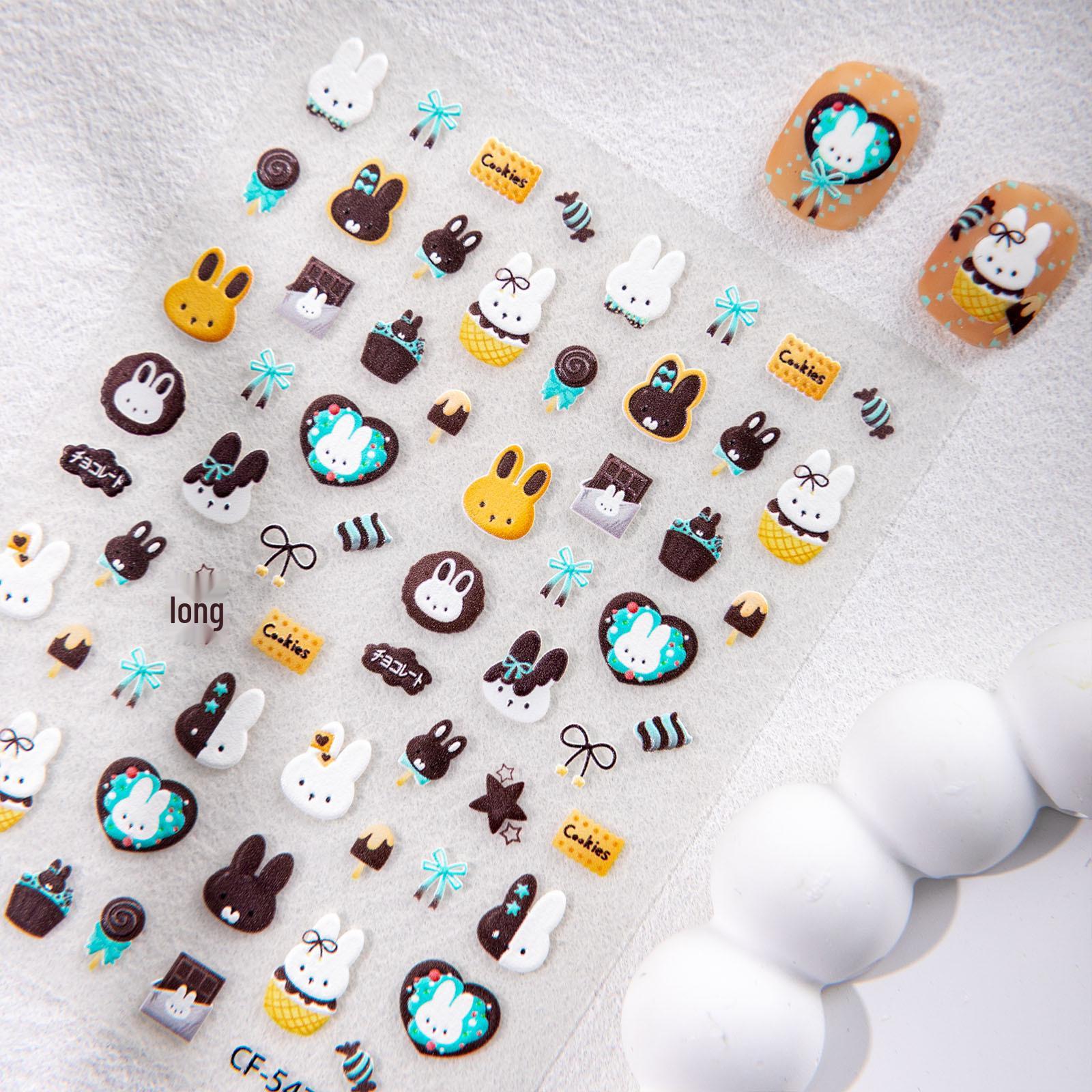 Cyansea Cute Cartoon Rabbit DIY Phone Case & Nail Sticker Kit CF-547
Cyansea Cute Cartoon Rabbit DIY Phone Case & Nail Sticker Kit CF-547