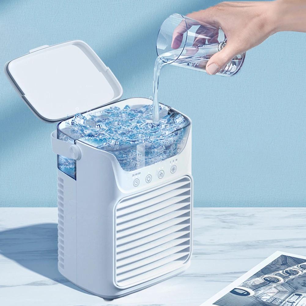 USB Portable Air Conditioner 3 Speeds Electric Spray Fan 650ml Large Water Tank Small Air Cooling Fan for Home Bedroom China Mainland
USB Portable Air Conditioner 3 Speeds Electric Spray Fan 650ml Large Water Tank Small Air Cooling Fan for Home Bedroom China Mainland