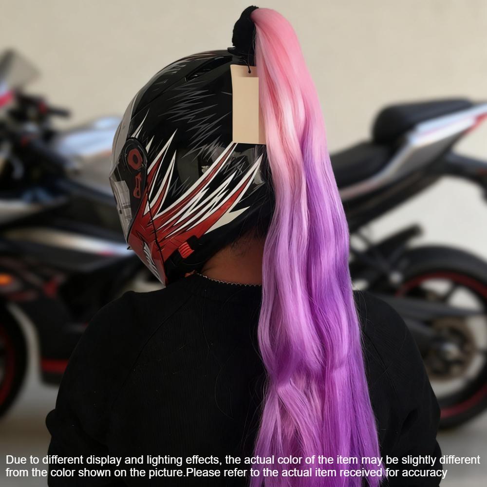Helmet Braided Helmet Decorative Ponytail Cool Helmet Dirty Braid Motorcycle Motorcycle Electric Car Gradient Braid
Helmet Braided Helmet Decorative Ponytail Cool Helmet Dirty Braid Motorcycle Motorcycle Electric Car Gradient Braid