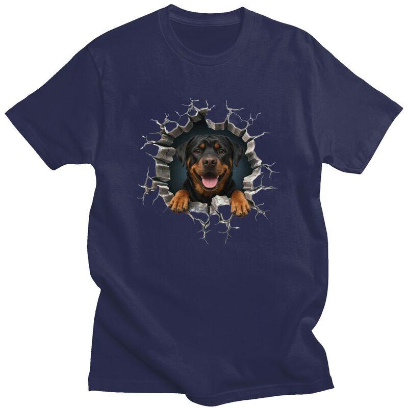 Breaking Through Rottweiler T Shirt for Men Pure Cotton Tshirt Fathers Day Gift Tee Dog Lover Tshirts Loose Fit Clothing Gift 4XL
Breaking Through Rottweiler T Shirt for Men Pure Cotton Tshirt Fathers Day Gift Tee Dog Lover Tshirts Loose Fit Clothing Gift 4XL