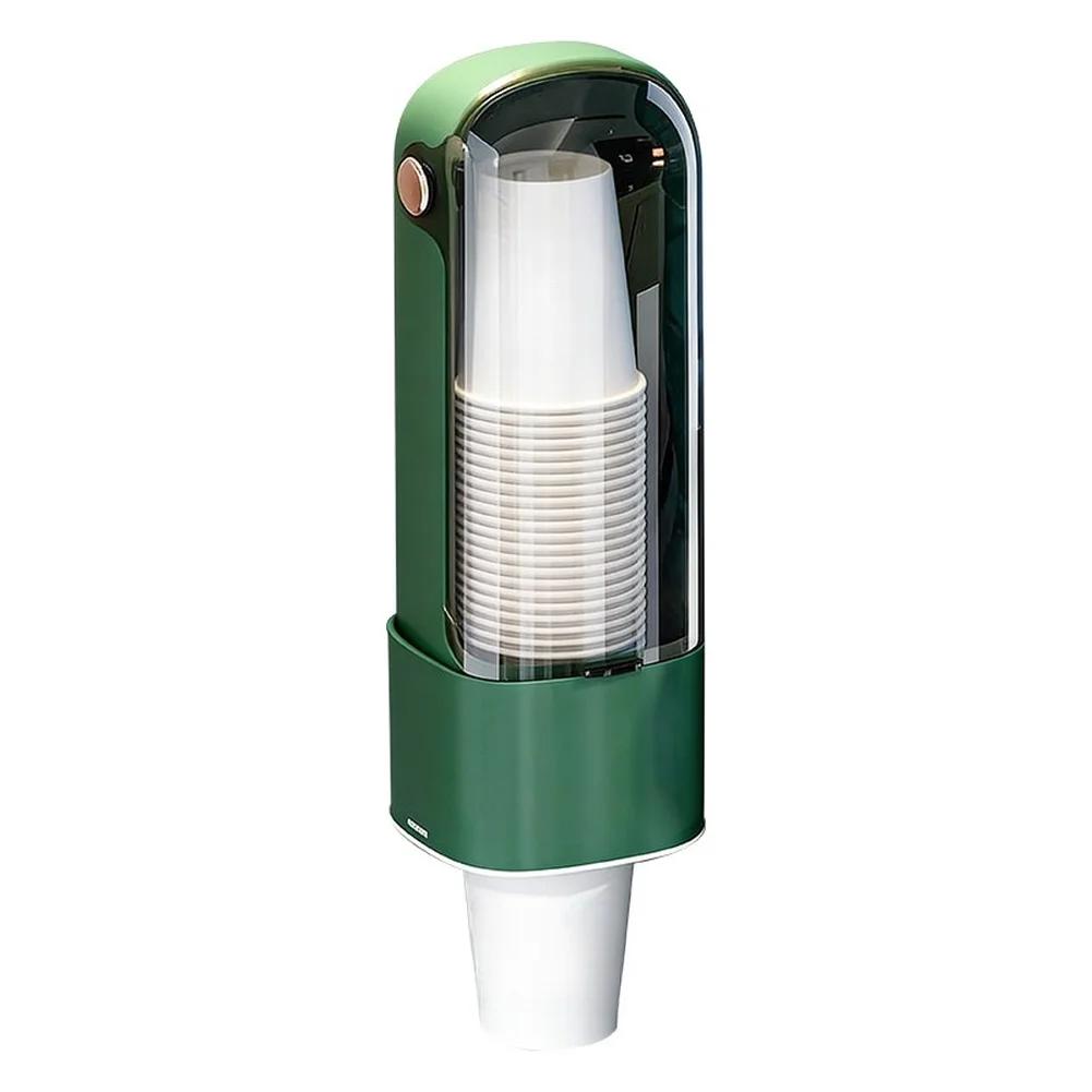 Paper Cup Holder Mount for Water Dispensers Clear Cover Enables Quick Refill Decisions No Tools Needed for Setup зелений
Paper Cup Holder Mount for Water Dispensers Clear Cover Enables Quick Refill Decisions No Tools Needed for Setup зелений