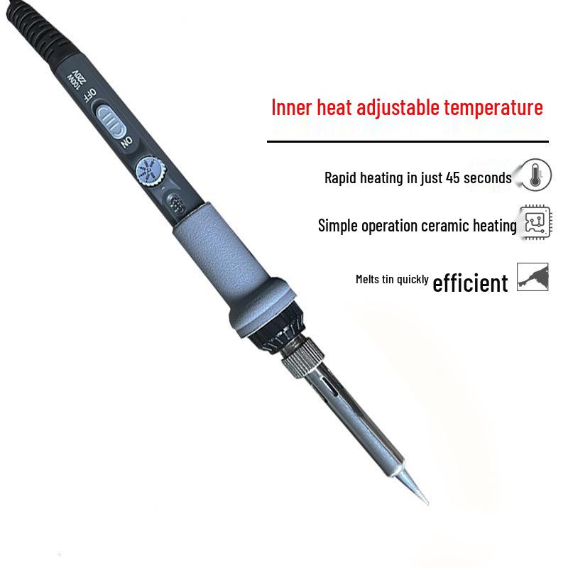 100W Adjustable Temperature Soldering Iron Gun for Fast Heating and Tin Melting - Ideal for Circuit Board Repair and Spot Welding.
100W Adjustable Temperature Soldering Iron Gun for Fast Heating and Tin Melting - Ideal for Circuit Board Repair and Spot Welding.