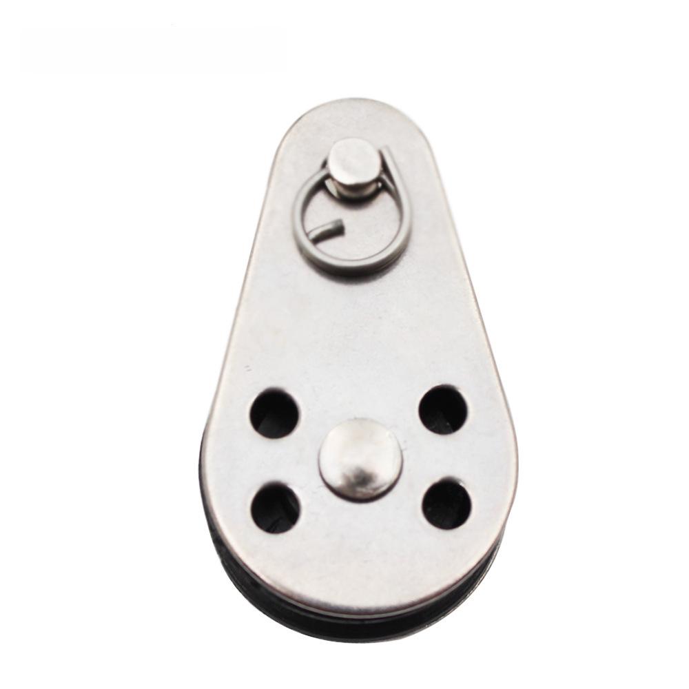 RICHWITS Stainless Steel Flagpole Pulley with Nylon Sheave 304 Stainless Steel - Weight 0.023kg
RICHWITS Stainless Steel Flagpole Pulley with Nylon Sheave 304 Stainless Steel - Weight 0.023kg
