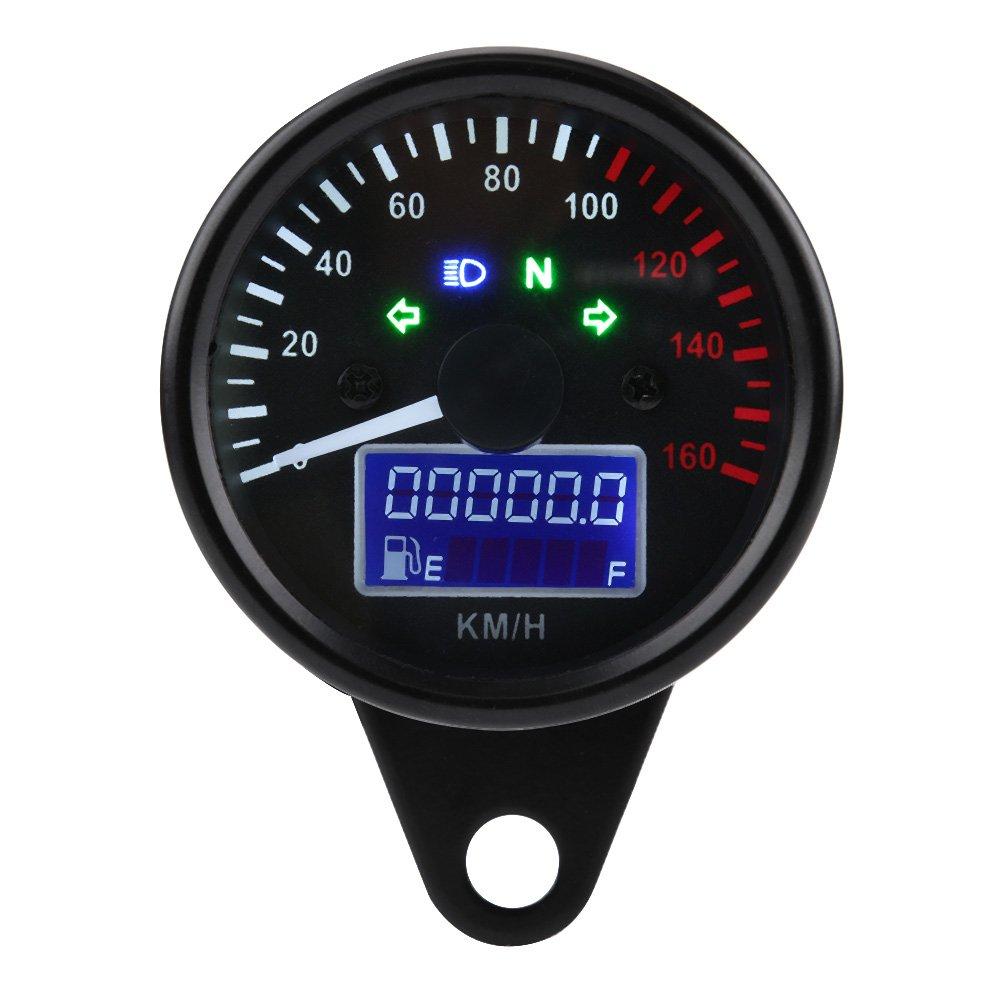Super Cab C50 Speedometer, Motorized Meter, 1 * Motorcycle Speedometer, Multifunctional LED Speedometer DC normal
Super Cab C50 Speedometer, Motorized Meter, 1 * Motorcycle Speedometer, Multifunctional LED Speedometer DC normal