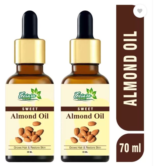 Cesaro Organics Холодного віджиму - Олія солодкого мигдалю - Для шкіри та волосся Олія 35 мл Упаковка 2 ( 35 МЛ Х 2)
Cesaro Organics Холодного віджиму - Олія солодкого мигдалю - Для шкіри та волосся Олія 35 мл Упаковка 2 ( 35 МЛ Х 2)