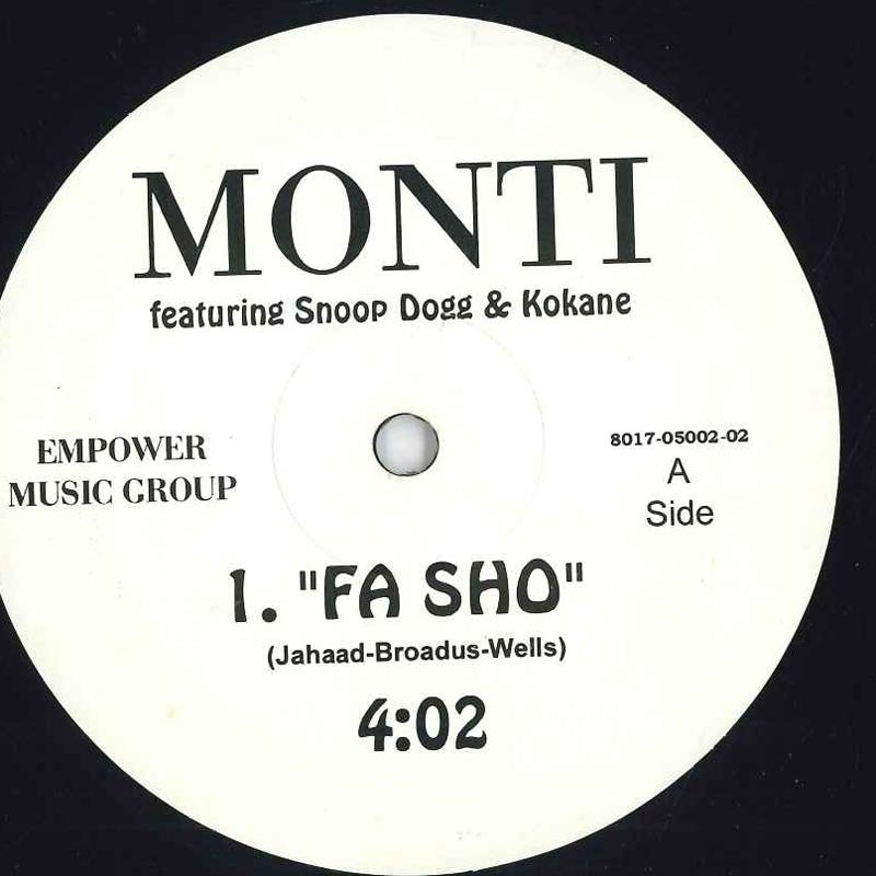 12inch Record MONTI - Monti Featuring Snoop Dogg & Kokane 80170500202 EMPOWER MUSIC G Rap & Hip-Hop/R&B Used
12inch Record MONTI - Monti Featuring Snoop Dogg & Kokane 80170500202 EMPOWER MUSIC G Rap & Hip-Hop/R&B Used