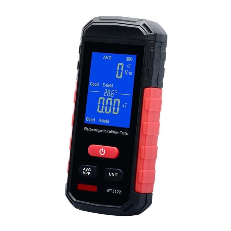 Meter with Alarm Portable Radiation Meter Monitor Handheld Hunting Detector Electromagnetic Radiation Detector 1
Meter with Alarm Portable Radiation Meter Monitor Handheld Hunting Detector Electromagnetic Radiation Detector 1