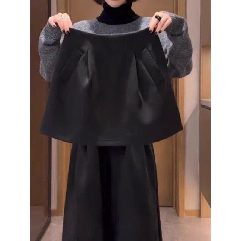 Женская шерстяная юбка А-силуэта с высокой посадкой больших размеров, стройнящая и стильная, утолщенная короткая юбка для начала осени 2025 года M: Up to 100 lbs
Женская шерстяная юбка А-силуэта с высокой посадкой больших размеров, стройнящая и стильная, утолщенная короткая юбка для начала осени 2025 года M: Up to 100 lbs