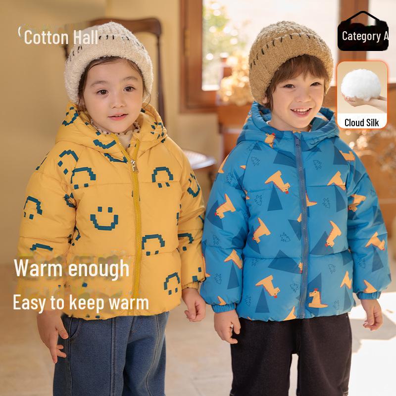 Зимняя куртка с капюшоном Cotton Hall для малышей - плотная, теплая, с милым мультяшным принтом для детей 100
Зимняя куртка с капюшоном Cotton Hall для малышей - плотная, теплая, с милым мультяшным принтом для детей 100