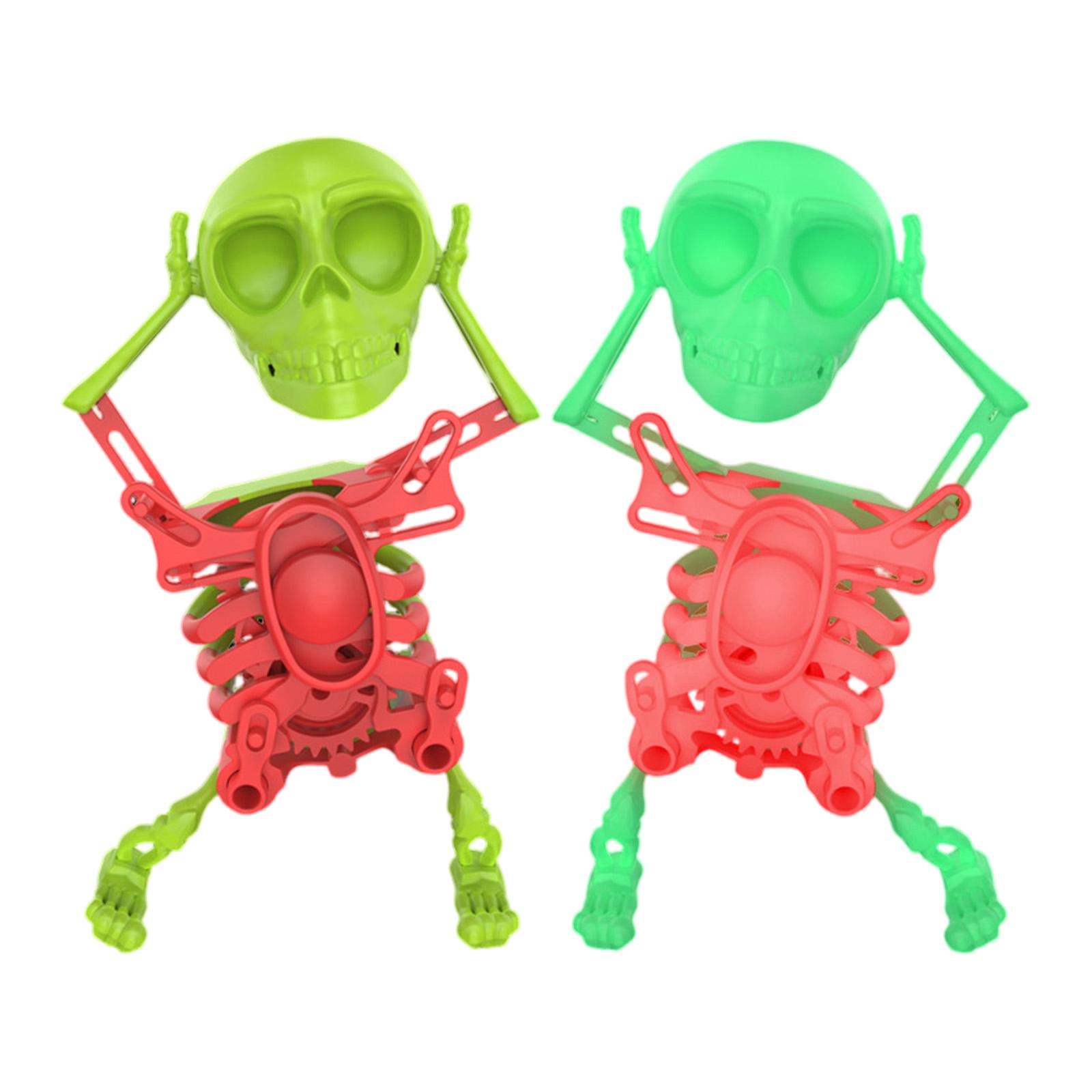 Dancing Skeleton Toy 3D Swinging Wind Up Skeleton Desktop Spring Clockwork Toy for Desk Decoration and Stress Relief 20cm
Dancing Skeleton Toy 3D Swinging Wind Up Skeleton Desktop Spring Clockwork Toy for Desk Decoration and Stress Relief 20cm