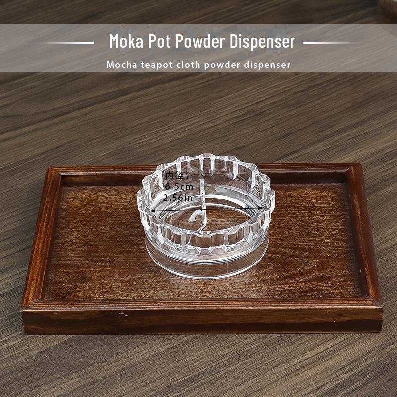 Аксессуар для сбора и распределения порошка для кофейника Moka
Аксессуар для сбора и распределения порошка для кофейника Moka