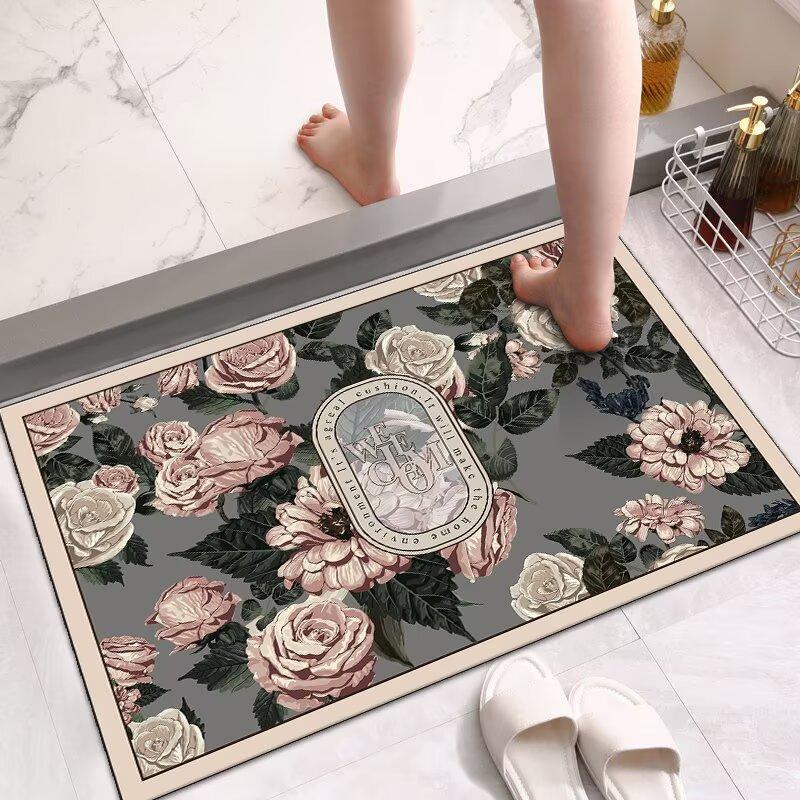 Soft diatom mud toilet floor mat Quick drying absorbent bathroom Non-slip mat Toilet toilet floor mat 40x60cm15.7x23.6in
Soft diatom mud toilet floor mat Quick drying absorbent bathroom Non-slip mat Toilet toilet floor mat 40x60cm15.7x23.6in