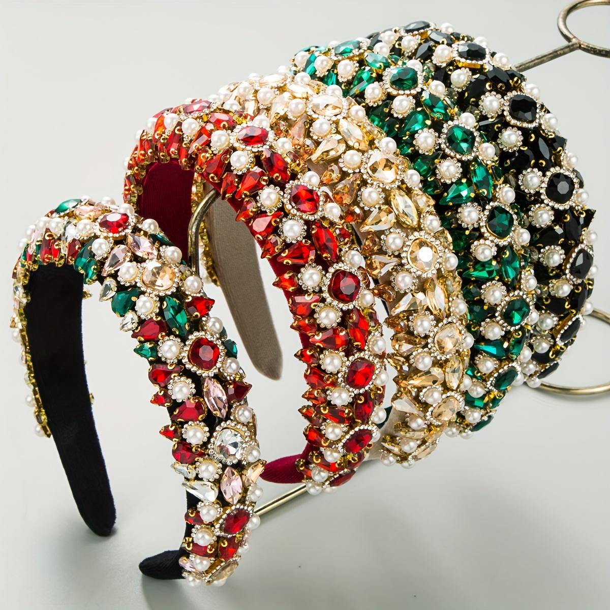 Retro New Velvet Hair Hoop Women s Fashion Baroque Diamond Pearl Wide Edge Headband Super Sparkling Ball Style Headband Women червоний
Retro New Velvet Hair Hoop Women s Fashion Baroque Diamond Pearl Wide Edge Headband Super Sparkling Ball Style Headband Women червоний
