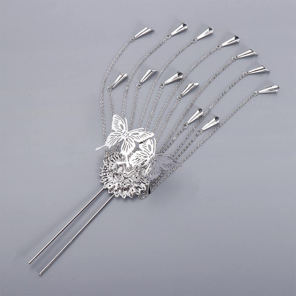 U Shape Hollow Flower Tassel Korean Style Hairpin Chinese Hair Fork Women Hair Sticks Butterfly серебряный
U Shape Hollow Flower Tassel Korean Style Hairpin Chinese Hair Fork Women Hair Sticks Butterfly серебряный