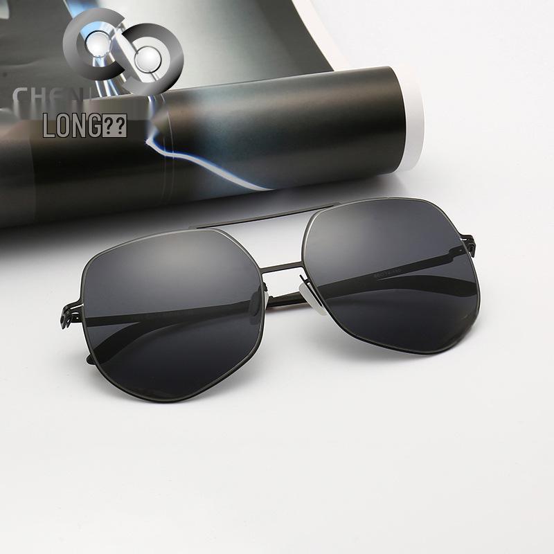 Trendy Polygon Double Bridge Sunglasses Stainless Steel IP Electroplated Frame with Nylon Polarized Lenses - Model 7701 Gold Frame Dark Green Lens
Trendy Polygon Double Bridge Sunglasses Stainless Steel IP Electroplated Frame with Nylon Polarized Lenses - Model 7701 Gold Frame Dark Green Lens