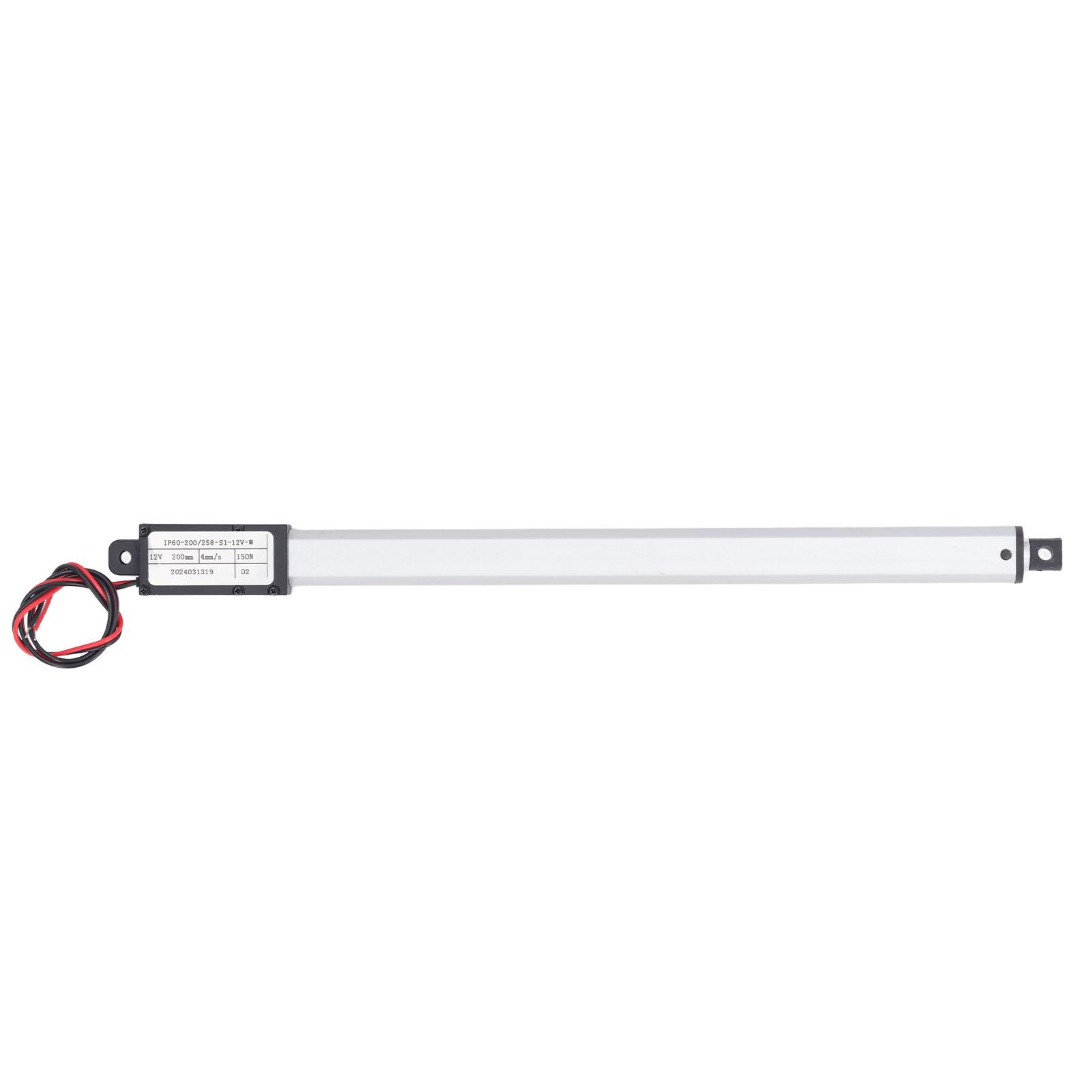 12V Electric Linear Actuator 200mm Stroke 4mms Linear Actuator Motor for Medical Equipment
12V Electric Linear Actuator 200mm Stroke 4mms Linear Actuator Motor for Medical Equipment
