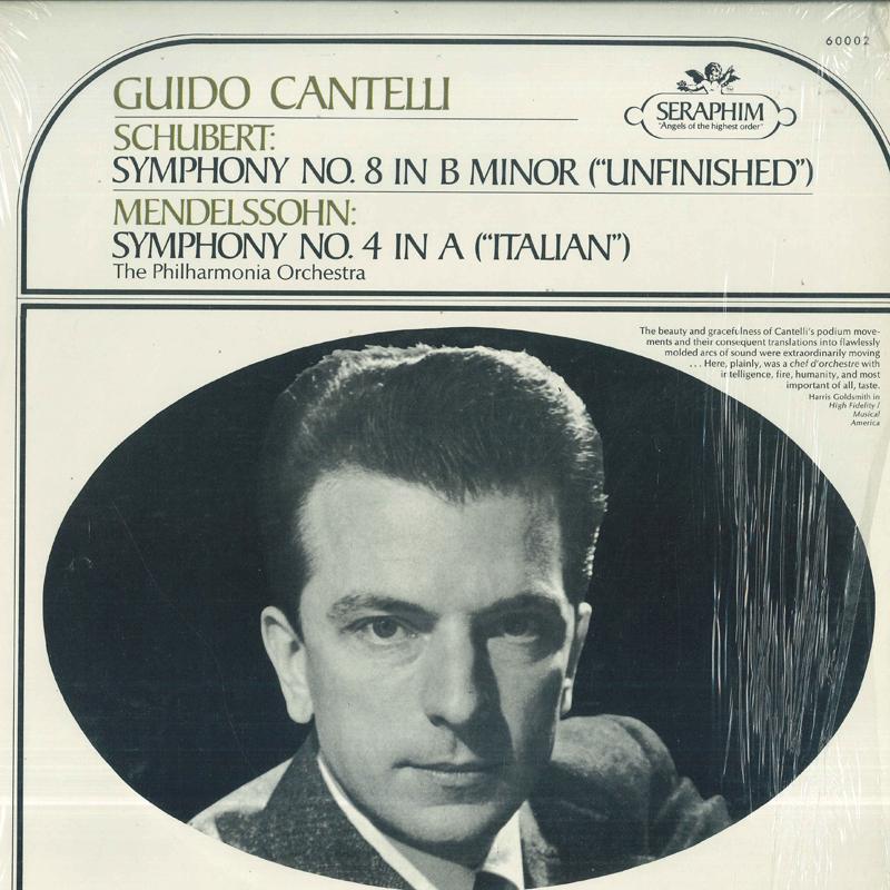 LP Record GUIDO CANTELLI PHILHARMONIA ORCHES Mendelssohn Symphony No4 In A Itali 60002 SERAPHIM 1966 US Classical Used
LP Record GUIDO CANTELLI PHILHARMONIA ORCHES Mendelssohn Symphony No4 In A Itali 60002 SERAPHIM 1966 US Classical Used