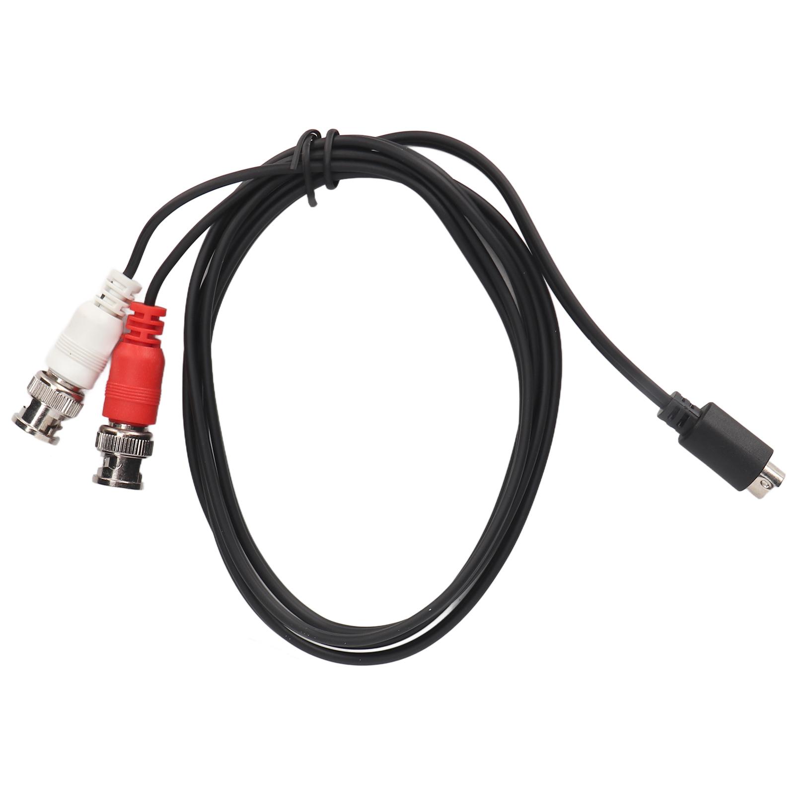 MINI DIN 4 Pin to 2 BNC Cable 4.9ft MINI DIN 4PIN Male to 2BNC Male Y Splitter Cable for Capture
MINI DIN 4 Pin to 2 BNC Cable 4.9ft MINI DIN 4PIN Male to 2BNC Male Y Splitter Cable for Capture