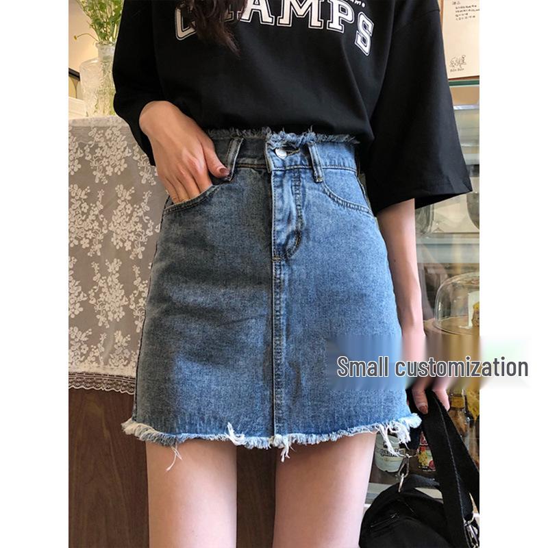 Petite Bodycon Denim Mini Skirt - High Waist, A-Line, Summer Women s Clothing, XS/S M for 49-54 kg
Petite Bodycon Denim Mini Skirt - High Waist, A-Line, Summer Women s Clothing, XS/S M for 49-54 kg