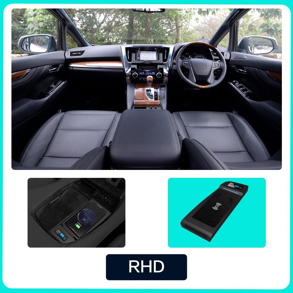 Для Toyota Alphard AH30 Vellfire 2015~2021 автомобильный прикуриватель установите автомобильное беспроводное зарядное устройство QI для телефона быстрая зарядка аксессуары 10mm серый
Для Toyota Alphard AH30 Vellfire 2015~2021 автомобильный прикуриватель установите автомобильное беспроводное зарядное устройство QI для телефона быстрая зарядка аксессуары 10mm серый