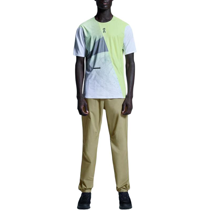 On T Shirt Men s Tamarind Green/Lemon 1ME30412964 M
On T Shirt Men s Tamarind Green/Lemon 1ME30412964 M