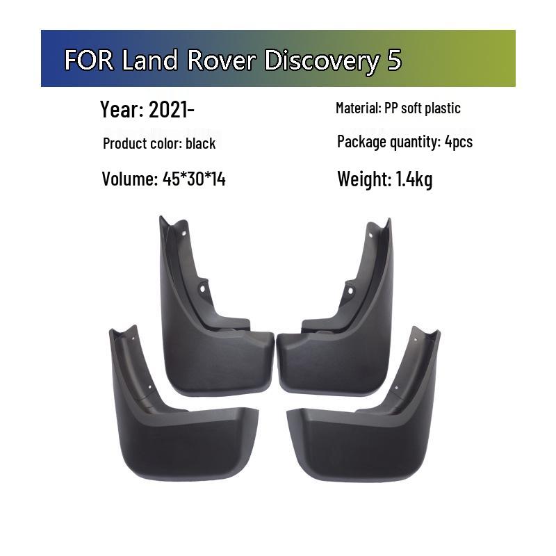 Soft Rubber Mud Flaps for Land Rover Discovery 5 (2021-2025) Car Accessories
Soft Rubber Mud Flaps for Land Rover Discovery 5 (2021-2025) Car Accessories