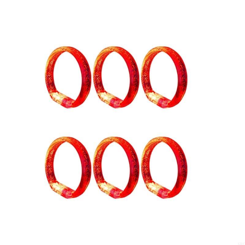 6Pcs Colorful LED Glowing Bracelets for Evening Entertainment Plastic Light Show Wristbands Elegant Party Accessory X3UC красный
6Pcs Colorful LED Glowing Bracelets for Evening Entertainment Plastic Light Show Wristbands Elegant Party Accessory X3UC красный