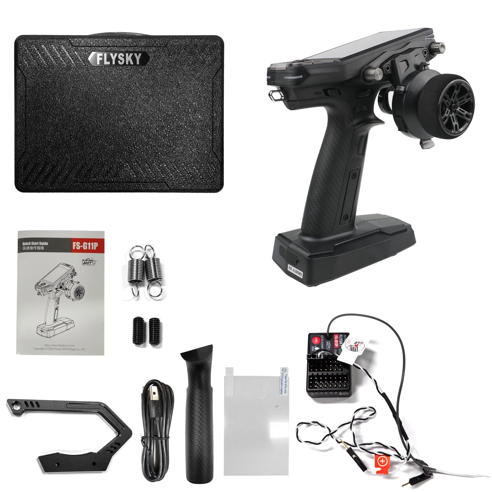 2.4GHz 11CH Remote Control, 3.5 Inch IPS Screen Dual Antenna Transmitter with Receiver Set for RC Ca FS-G11P+FS-R11P Set
2.4GHz 11CH Remote Control, 3.5 Inch IPS Screen Dual Antenna Transmitter with Receiver Set for RC Ca FS-G11P+FS-R11P Set