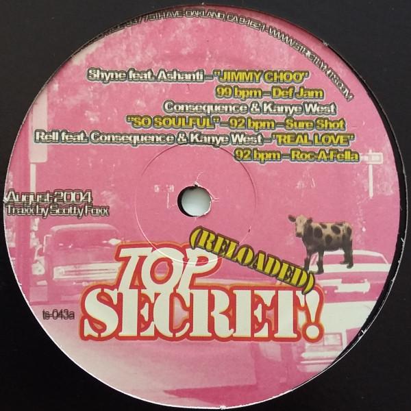 12inch Record VARIOUS - Top Secret! (Reloaded) August 2004 TS043 Strictly Hits V 2004 US Rap & Hip-Hop/R&B Used
12inch Record VARIOUS - Top Secret! (Reloaded) August 2004 TS043 Strictly Hits V 2004 US Rap & Hip-Hop/R&B Used