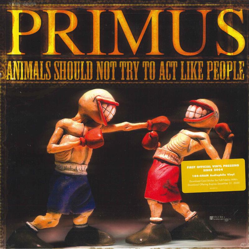 LP Record PRIMUS - Animals Should Not Try To Act Like B002909101 Interscope Reco 2018 US Rock
LP Record PRIMUS - Animals Should Not Try To Act Like B002909101 Interscope Reco 2018 US Rock