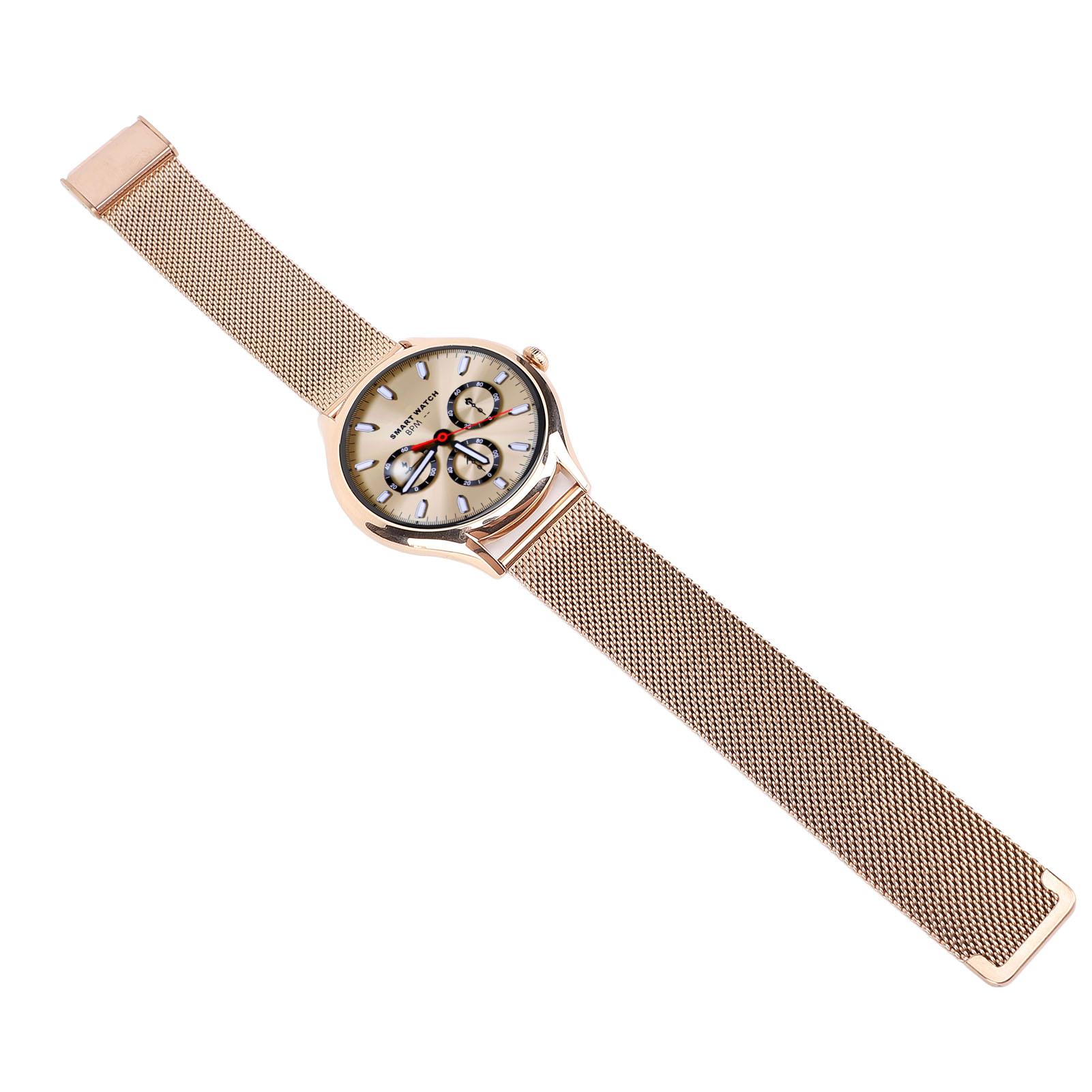 Сенсорные часы Smart HD Super Thin 1.43in Экран Мужчины Женщины Динамический пользовательский интерфейс Водонепроницаемый LED Металл Активность золотой
Сенсорные часы Smart HD Super Thin 1.43in Экран Мужчины Женщины Динамический пользовательский интерфейс Водонепроницаемый LED Металл Активность золотой