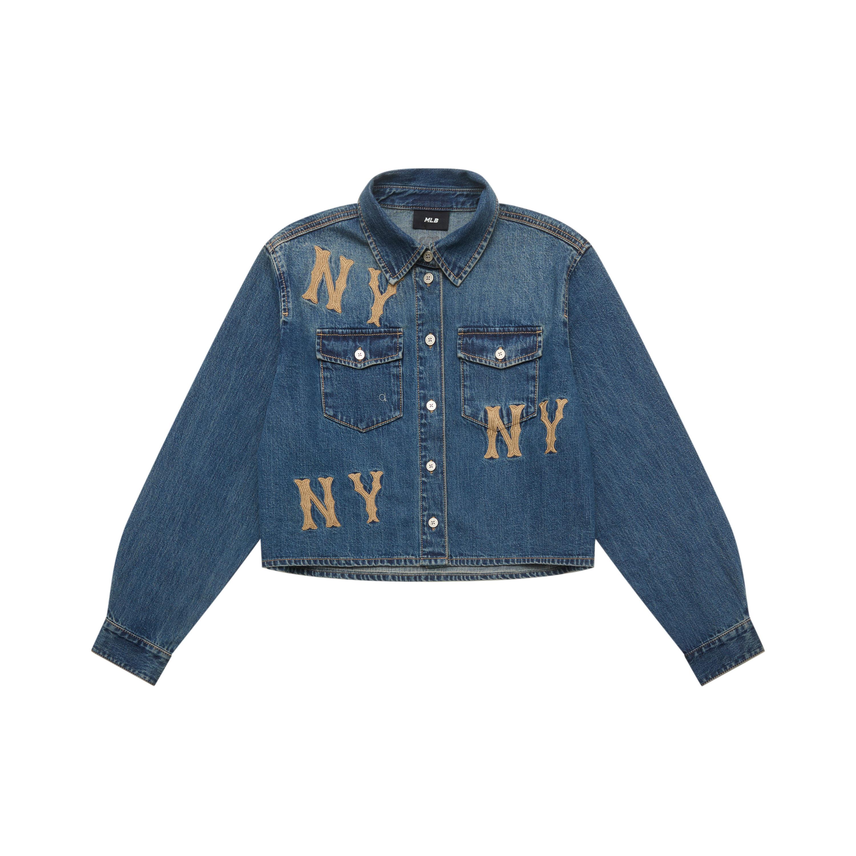 New MLB New York Yankees 25FW Shirt Women s Standard Denim 3FDRG0254-50INS M
New MLB New York Yankees 25FW Shirt Women s Standard Denim 3FDRG0254-50INS M