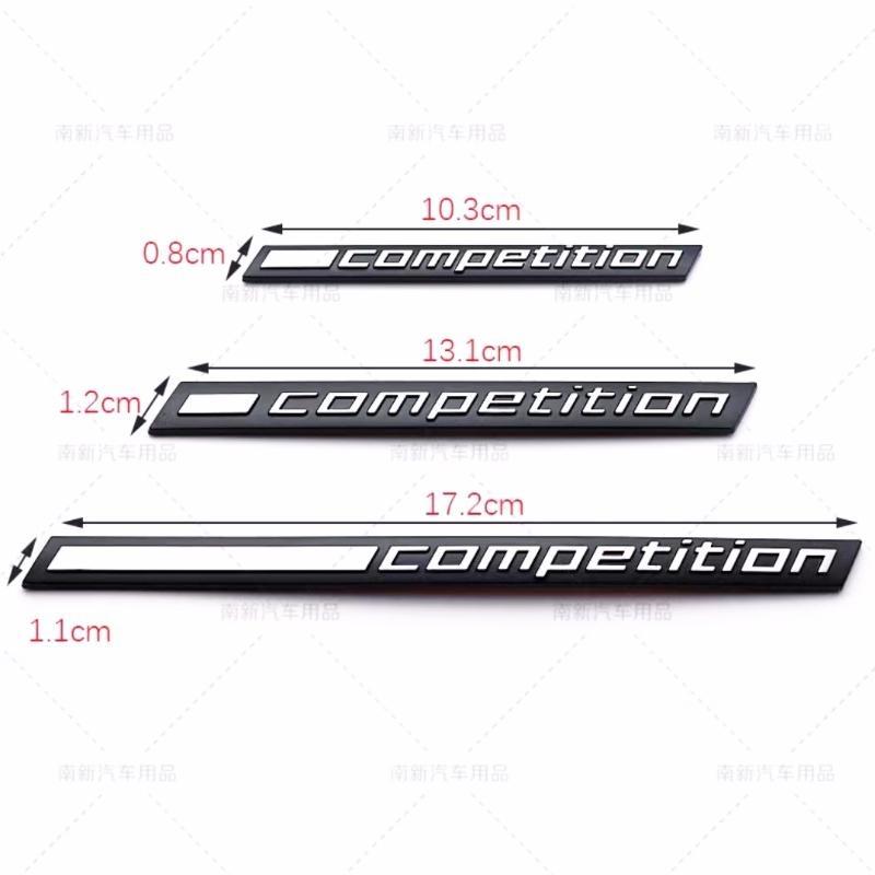 1X COMPETITION Bar Underlined Emblem for Thunder Edition M1 M2 M3 M4 M5 M6 M7 M8 X3M X4M X5M X6M Car Trunk Sticker 10.3x0.8cm
1X COMPETITION Bar Underlined Emblem for Thunder Edition M1 M2 M3 M4 M5 M6 M7 M8 X3M X4M X5M X6M Car Trunk Sticker 10.3x0.8cm