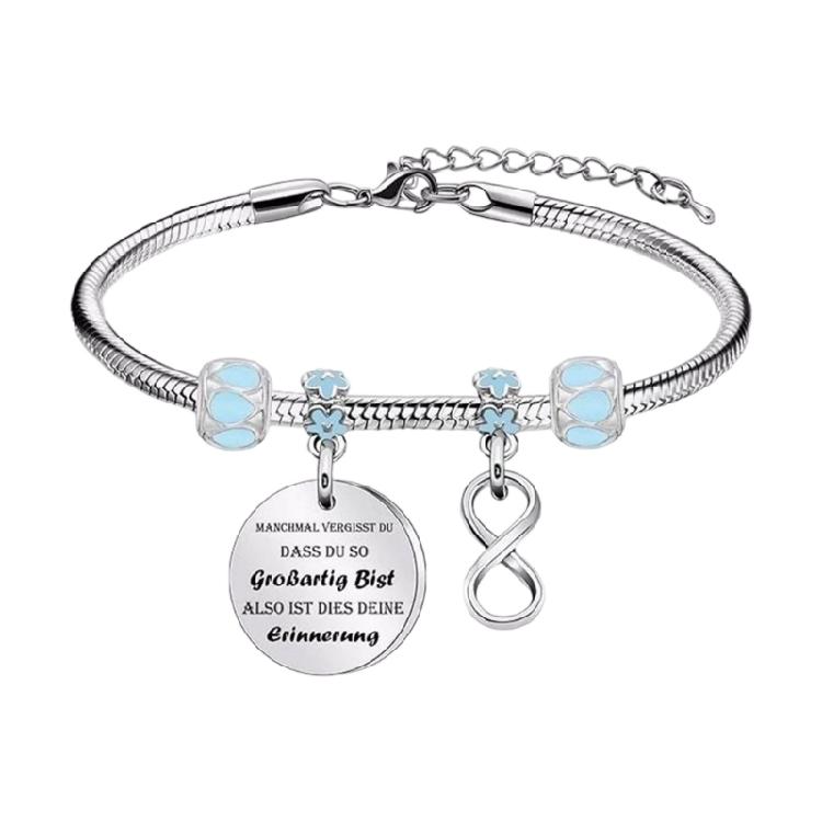 Minimalist Beaded Bracelet Ti Steel Jewelry Easy Maintenance Perfect Present For Daily or Special Event
Minimalist Beaded Bracelet Ti Steel Jewelry Easy Maintenance Perfect Present For Daily or Special Event