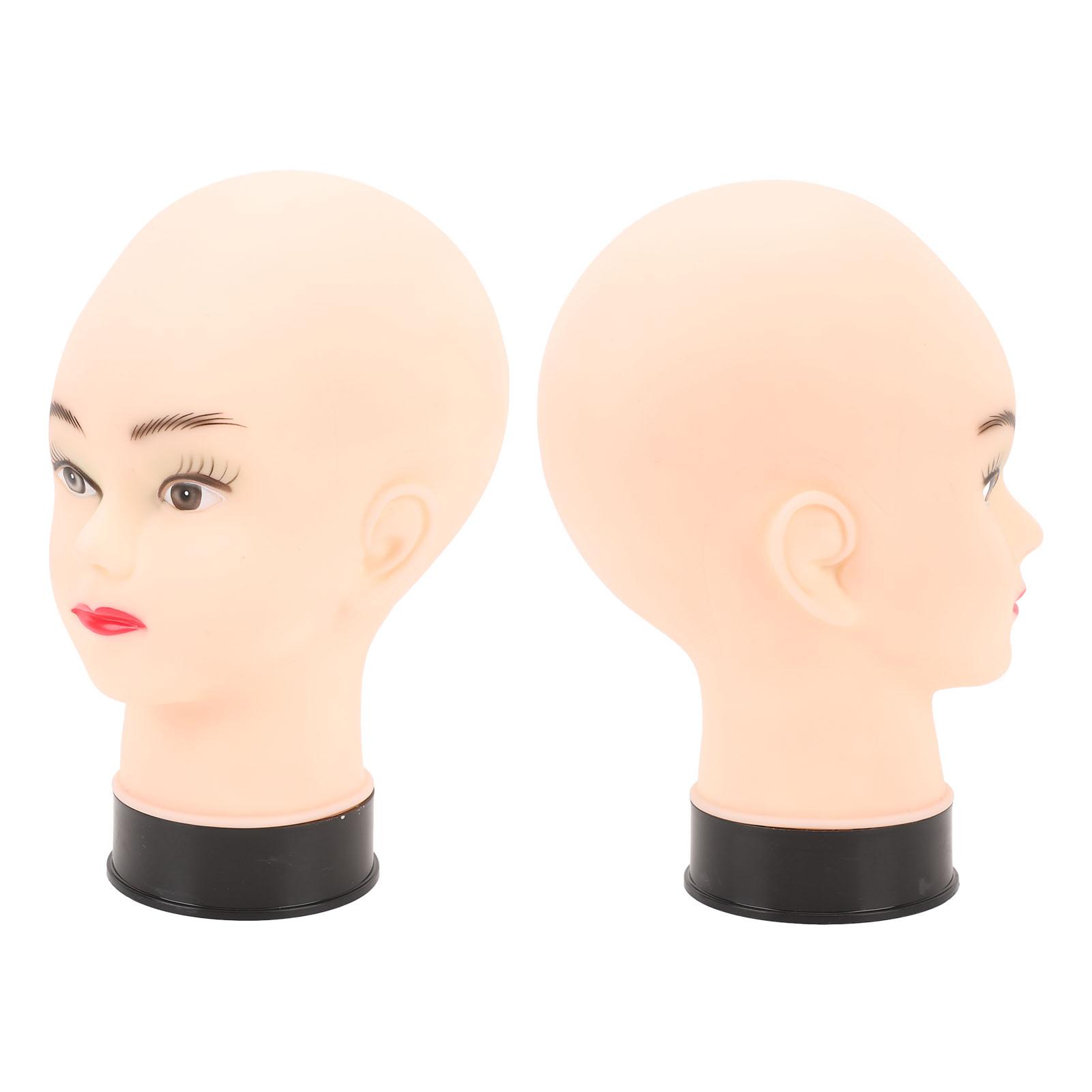 PVC Mannequin Head Bald Head Model with Universal Stand Interface for Wig Making Hat Display and Massage Training
PVC Mannequin Head Bald Head Model with Universal Stand Interface for Wig Making Hat Display and Massage Training