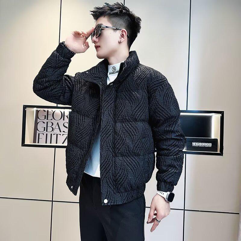 Men s Stand Collar Cotton-Padded Jacket - 2024 Autumn/Winter Collection, Thick and Warm Outerwear. XXL чорний
Men s Stand Collar Cotton-Padded Jacket - 2024 Autumn/Winter Collection, Thick and Warm Outerwear. XXL чорний