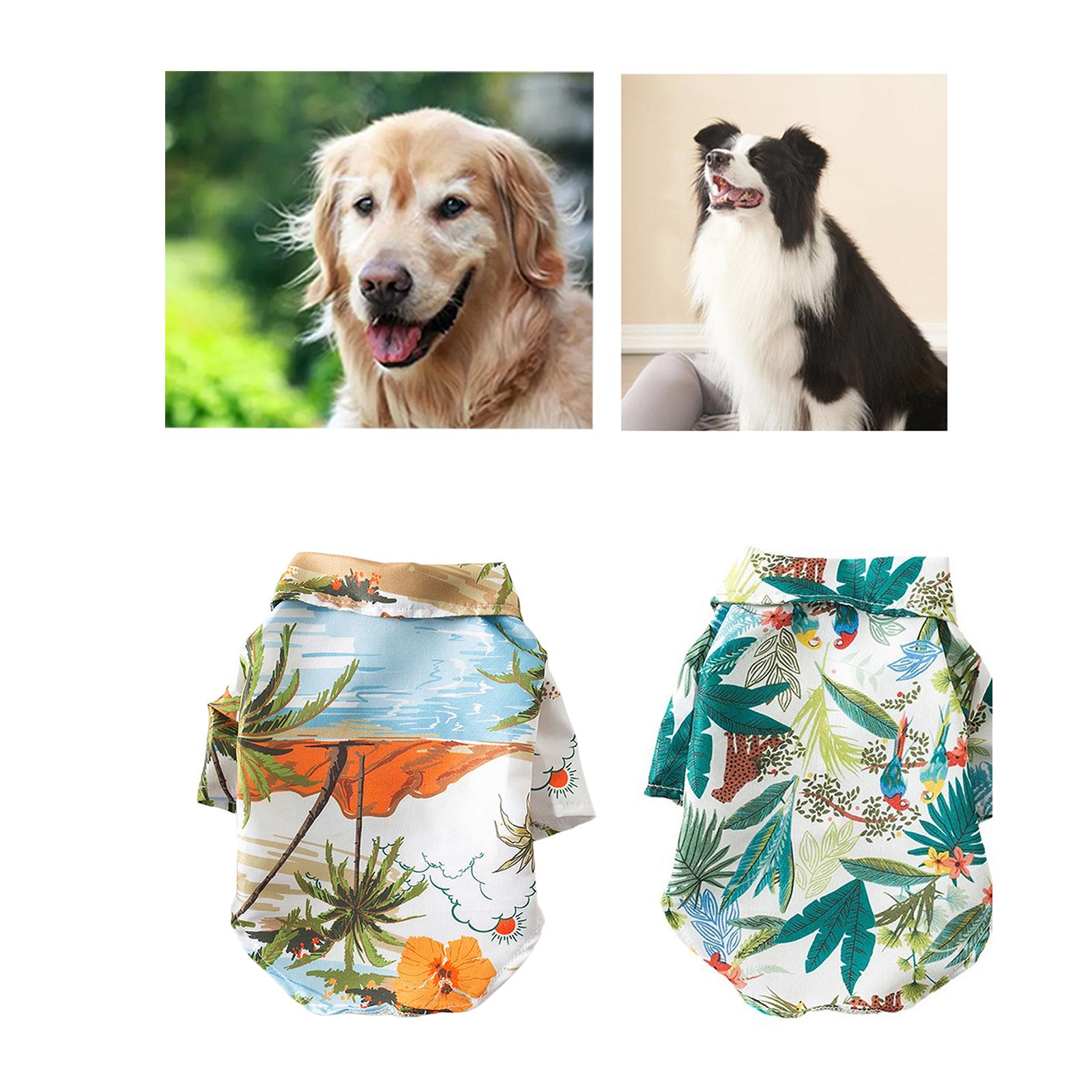 Hawaiians Dog Shirts Cool Dog Clothes Beach Dog Shirt Beach Puppy Shirt Dog Summer T-Shirt Summer Dog Shirts Breathable XS
Hawaiians Dog Shirts Cool Dog Clothes Beach Dog Shirt Beach Puppy Shirt Dog Summer T-Shirt Summer Dog Shirts Breathable XS