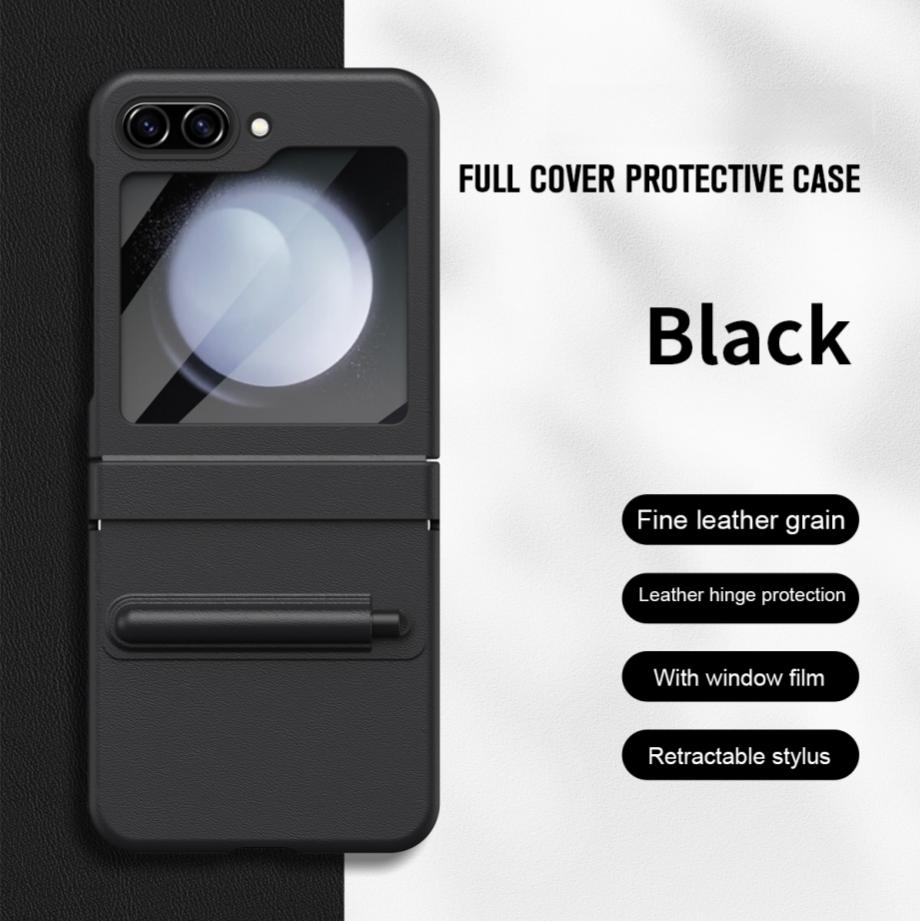 Retractable Delicate Leather Grain Hinged Glass Protective Film Case For Samsung Galaxy Z Flip7 Flip 7 6 5 FE Protect Cover Galaxy Z Flip7 FE
Retractable Delicate Leather Grain Hinged Glass Protective Film Case For Samsung Galaxy Z Flip7 Flip 7 6 5 FE Protect Cover Galaxy Z Flip7 FE